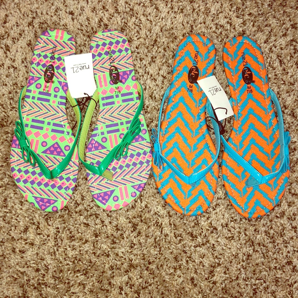 💕RUE21  2 SANDAL BUNDLE💕